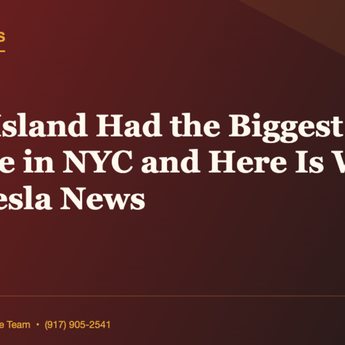 Staten Island Had the Biggest Rent Increase in NYC and Here Is Why | Daily Tesla News