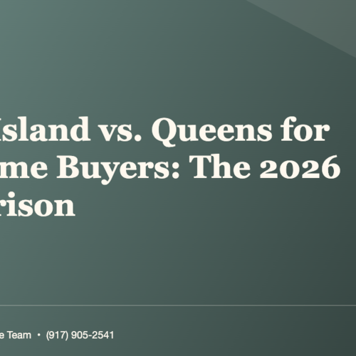 What's the Truth About Staten Island vs. Queens for First-Time Buyers? The 2026 Comparison