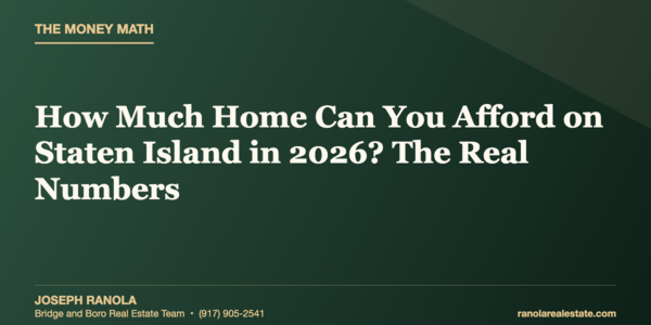 How Much Home Can You Afford on Staten &hellip;