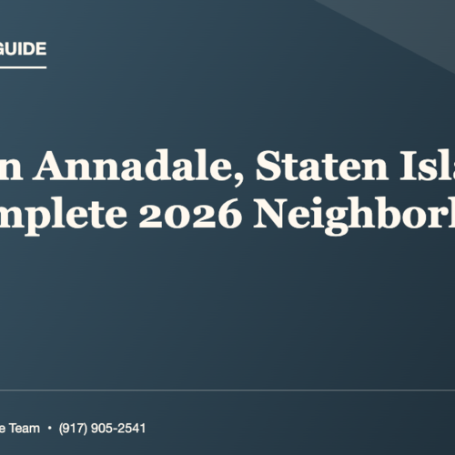 What Is It Like to Live in Annadale, Staten Island in 2026? A Complete Neighborhood Guide