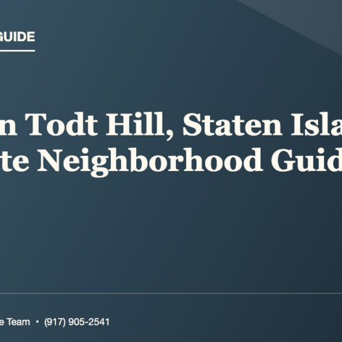 What Is It Like to Live in Todt Hill, Staten Island in 2026? A Complete Neighborhood Guide