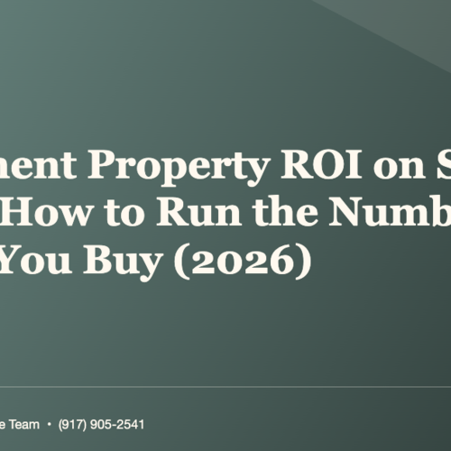 Where Does Investment Property Actually Pay Off in Staten Island?
