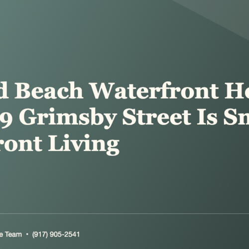 What's the Truth About Midland Beach Waterfront Home? Why 369 Grimsby Street Is Smart Waterfront Living