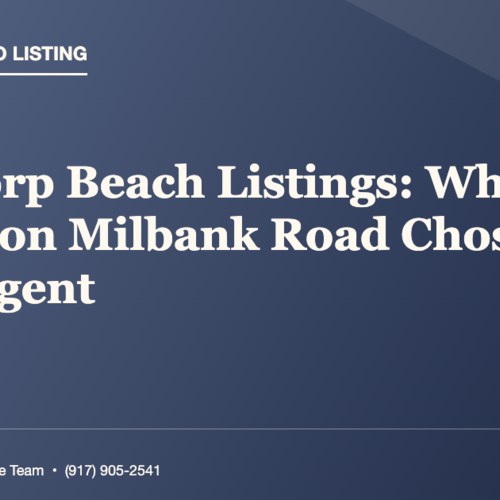 New Dorp Beach Listings: Why Two Homes on Milbank Road Chose the Same Agent