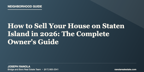How Do I Sell Your House on Staten &hellip;