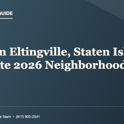 What Is It Like to Live in Eltingville, Staten Island in 2026? A Complete Neighborhood Guide