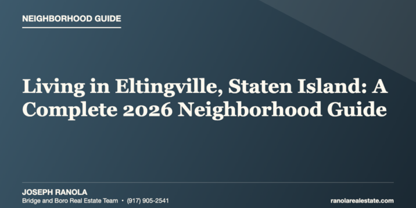What Is It Like to Live in Eltingville, &hellip;