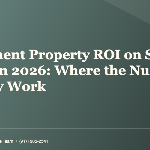 Where Does Investment Property Actually Pay Off in Staten Island in 2026?