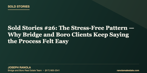 Sold Stories #26: The Stress-Free Pattern — Why &hellip;