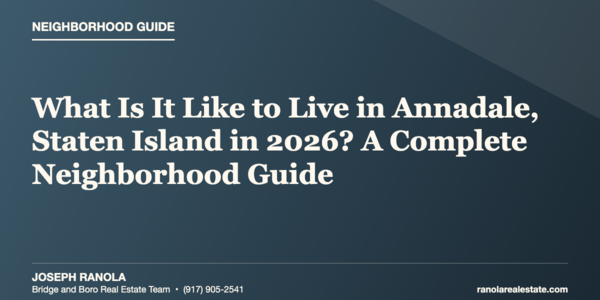 What Is It Like to Live in Annadale, &hellip;