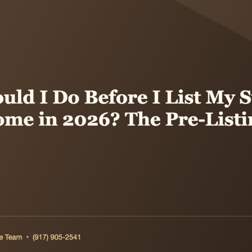 What Should I Do Before I List My Staten Island Home in 2026? The Pre-Listing Prep Checklist