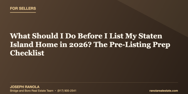 What Should I Do Before I List My &hellip;