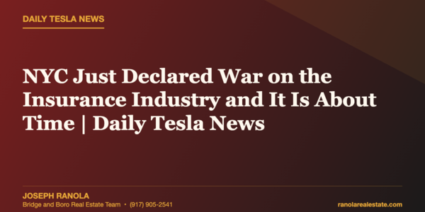 NYC Just Declared War on the Insurance Industry &hellip;