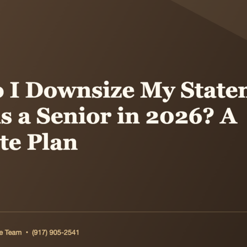 How Do I Downsize My Staten Island Home as a Senior in 2026? A Complete Plan