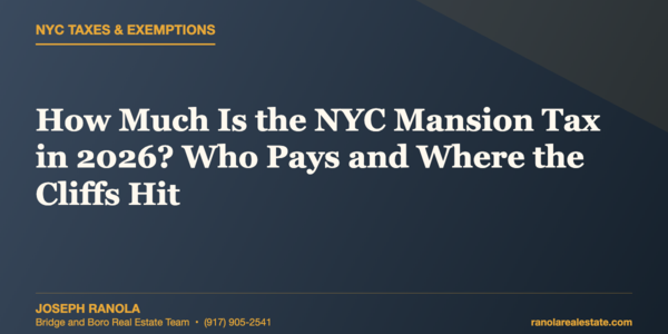 How Much Is the NYC Mansion Tax in &hellip;