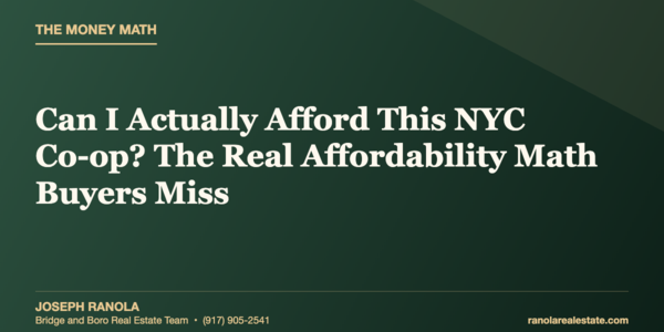 Can I Actually Afford This NYC Co-op? The &hellip;