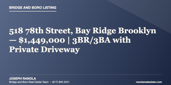 What's For Sale in Bay Ridge, Brooklyn Right &hellip;