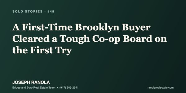 Sold Stories #49: A First-Time Brooklyn Buyer Cleared &hellip;