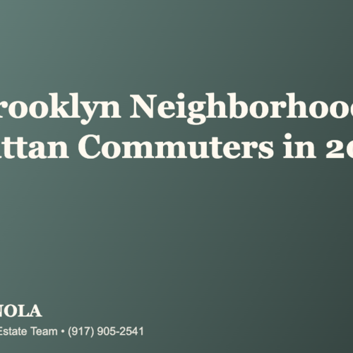 What Are the Best Brooklyn Neighborhoods for Commuters to Manhattan in 2026?