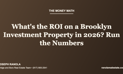 What's the ROI on a Brooklyn Investment Property &hellip;