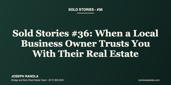 Sold Stories #36: When a Local Business Owner &hellip;