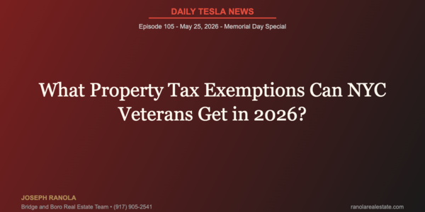 What Property Tax Exemptions Can NYC Veterans Get &hellip;