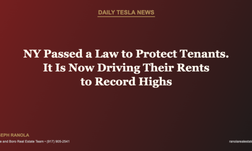 NY Passed a Law to Protect Tenants. It …