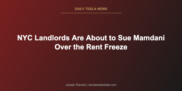 NYC Landlords Are About to Sue Mamdani Over &hellip;