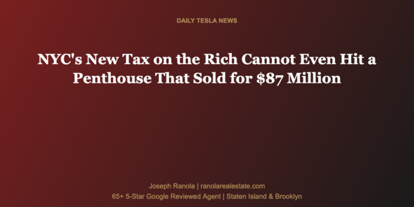 NYC's New Tax on the Rich Cannot Even &hellip;