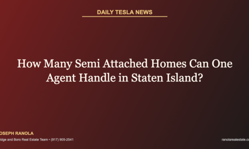 How Many Semi Attached Homes Can One Agent &hellip;