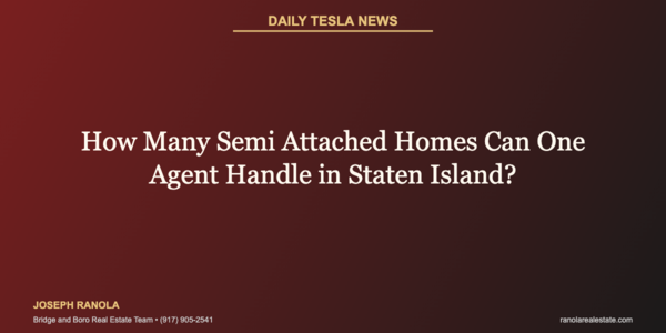 How Many Semi Attached Homes Can One Agent &hellip;