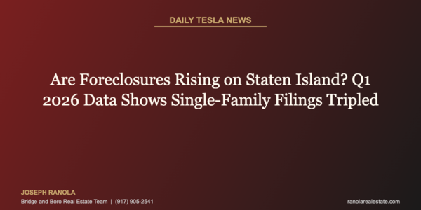 Are Foreclosures Rising on Staten Island? Q1 2026 &hellip;
