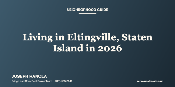 What Is It Like to Live in Eltingville, &hellip;