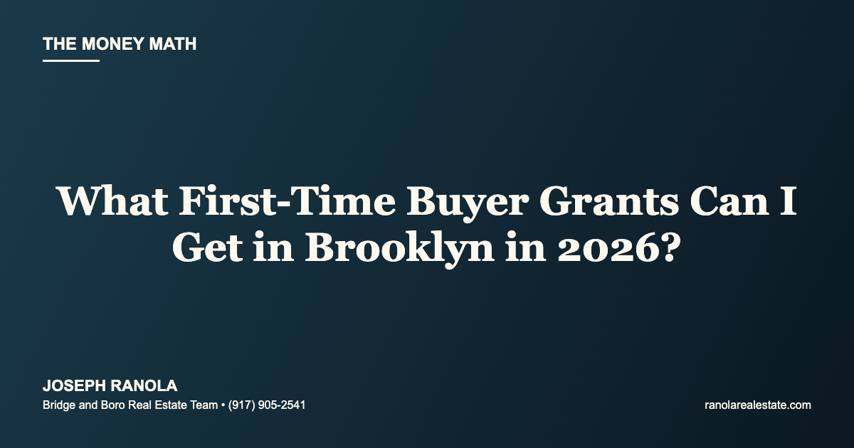 First-Time Buyer Grants Brooklyn 2026