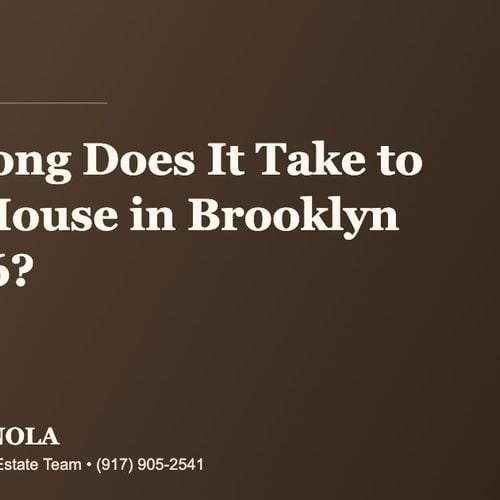 How Long Does It Take to Sell a House in Brooklyn in 2026?