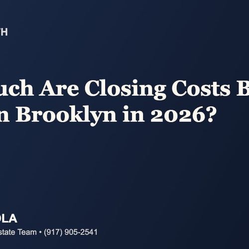 How Much Are Closing Costs When Buying a Home in Brooklyn in 2026?