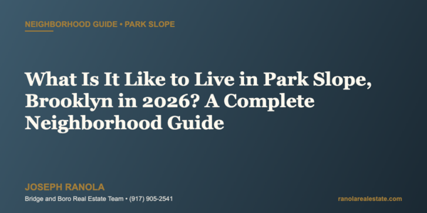 What Is It Like to Live in Park &hellip;