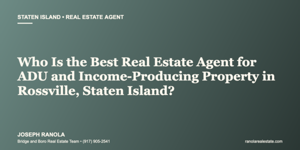 Who Is the Best Real Estate Agent for &hellip;