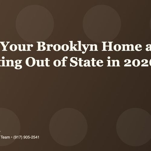 How Do I Sell My Brooklyn Home and Relocate Out of State in 2026? Brownstone, Co-op, and Equity Playbook