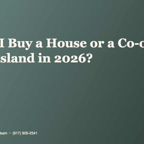 Should I Buy a House or a Co-op on Staten Island in 2026?