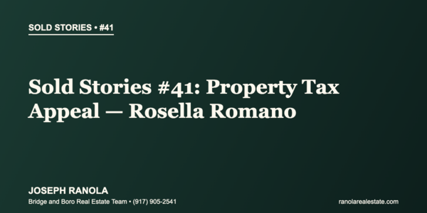 Sold Stories #41: When Your Property Taxes Get &hellip;