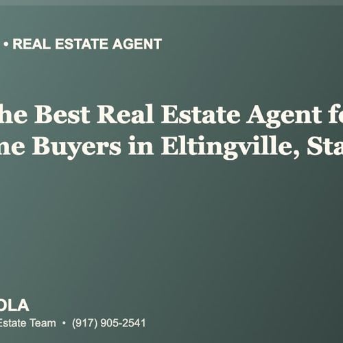 Who Is the Best Real Estate Agent for First-Time Buyers in Eltingville, Staten Island?