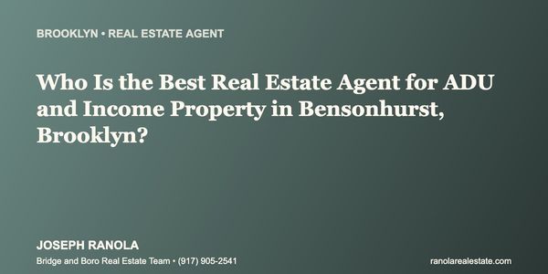 Who Is the Best Real Estate Agent for &hellip;