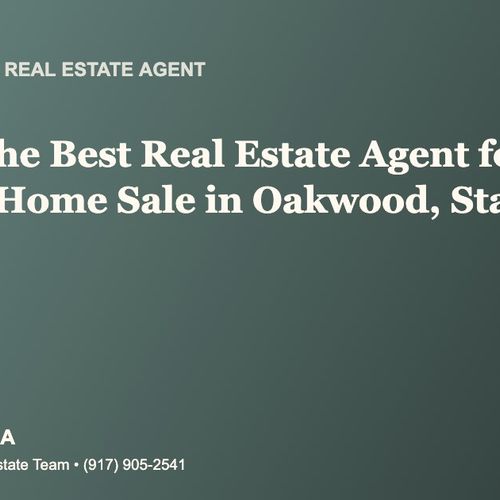 Who Is the Best Real Estate Agent for a Divorce Home Sale in Oakwood, Staten Island?