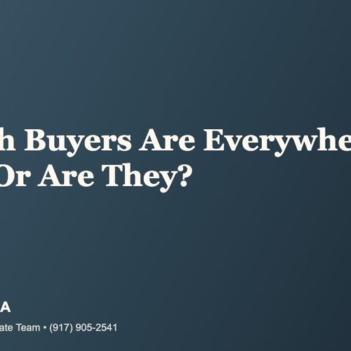 All-Cash Buyers Are Everywhere in NYC… Or Are They?