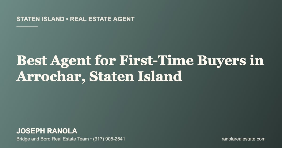 best-agent-for-first-time-buyers-in-arrochar-state