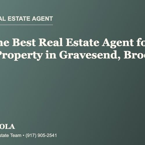 Who Is the Best Real Estate Agent for ADU & Income Property in Gravesend, Brooklyn?