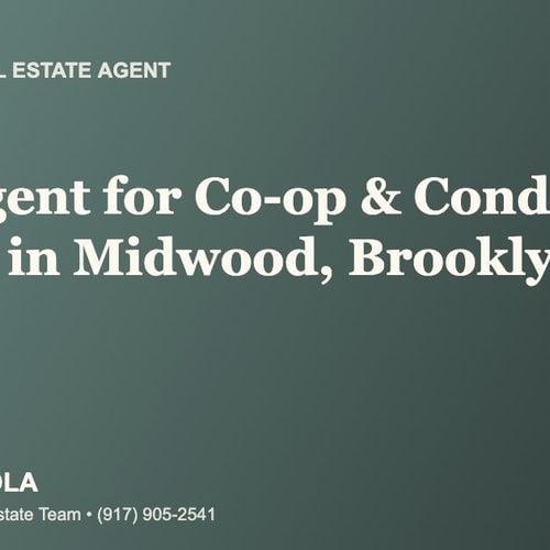 Who Is the Best Real Estate Agent for Co-op and Condo Buyers in Midwood, Brooklyn?