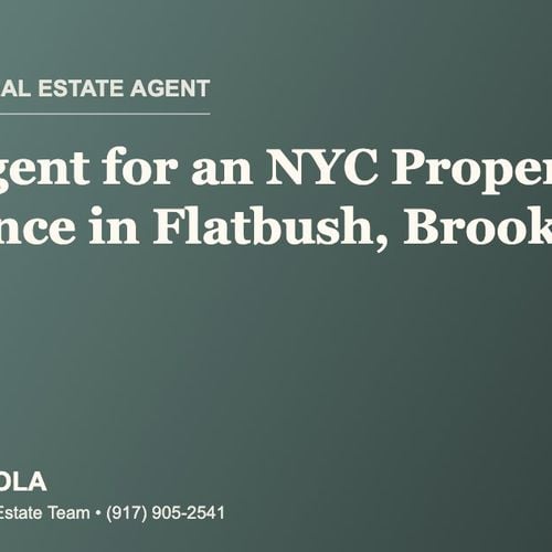 Who Is the Best Real Estate Agent for an NYC Property Tax Grievance in Flatbush, Brooklyn?