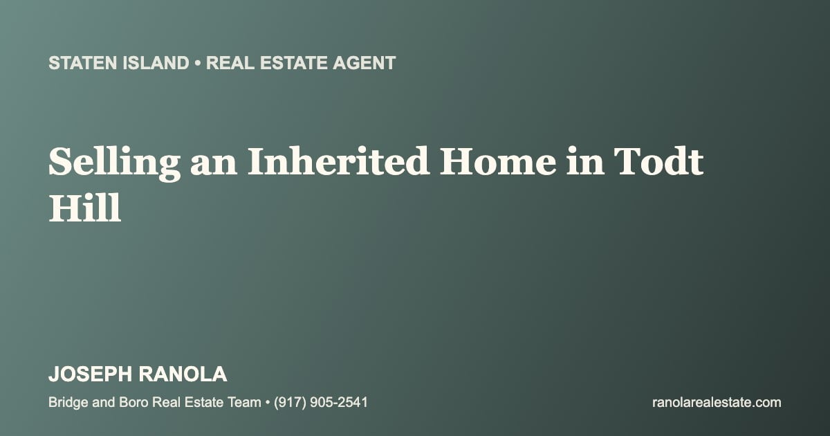 best-real-estate-agent-selling-inherited-home